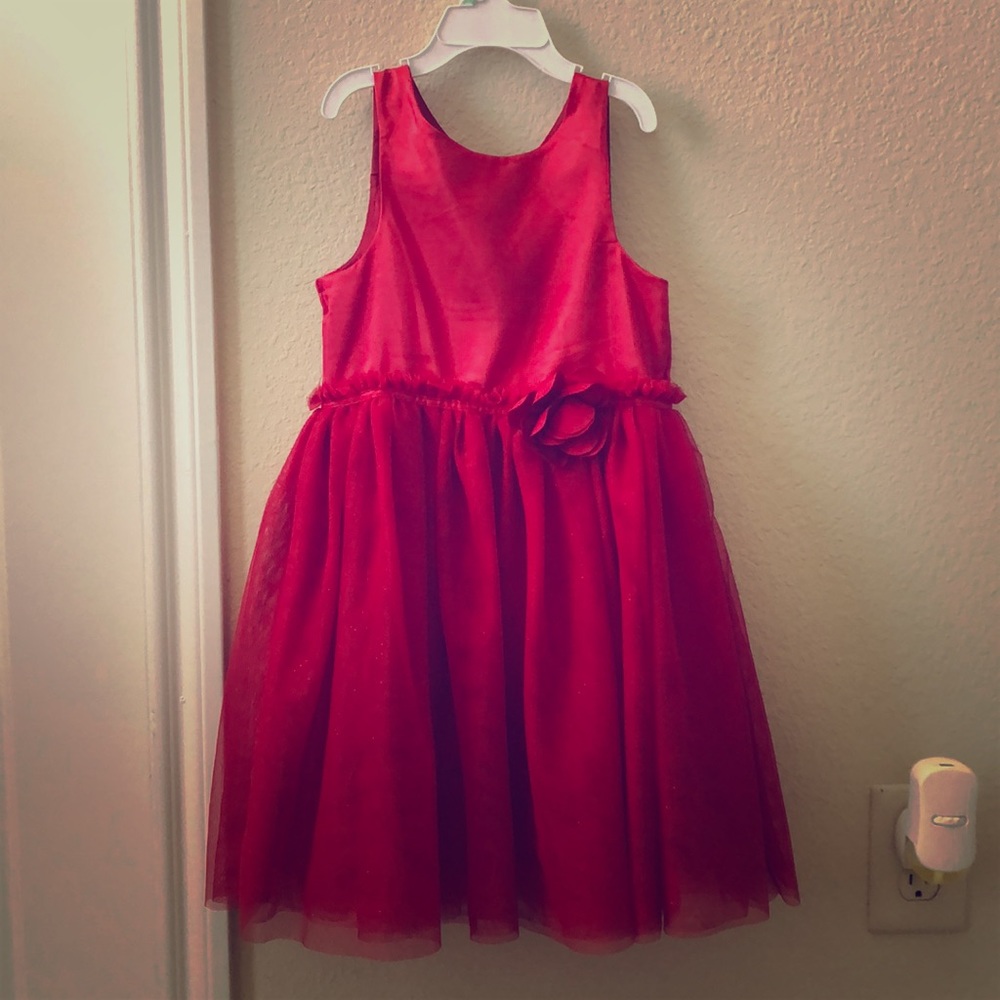 Red dress
